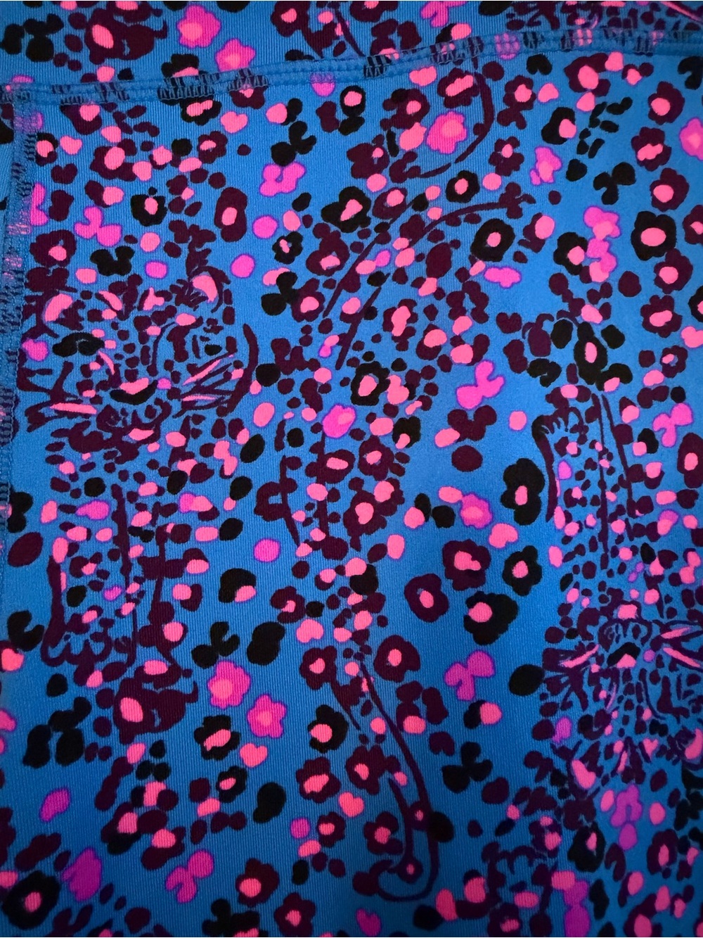 Lilly Pulitzer Blue & Pink Printed Girls' Leggings - Picture 2 of 3